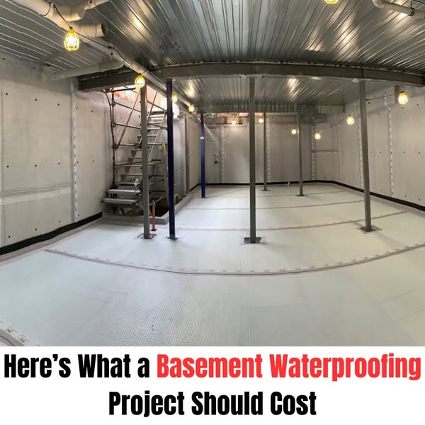 What Basement Waterproofing Should Cost