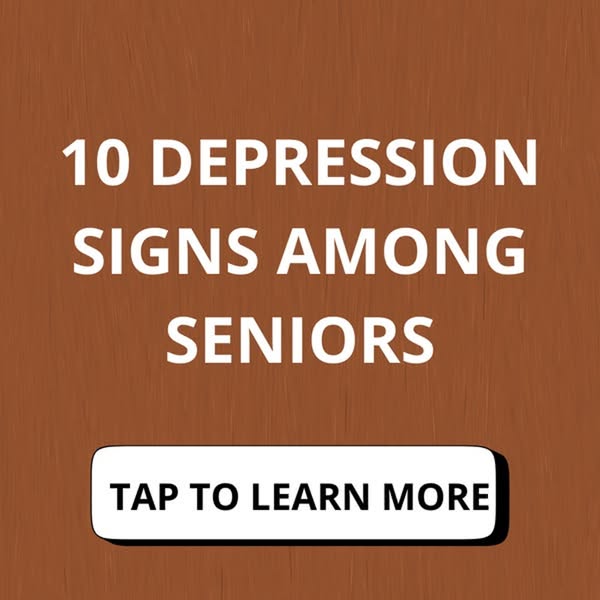 Depression Signs Among Seniors