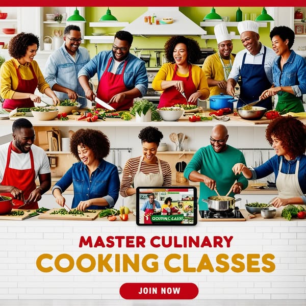 Unlock Your Culinary Creativity: Explore World-Class Online Cooking Classes!